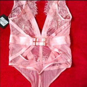 Honey Birdette Belinda Playsuit color: Candy Pink Size:XS